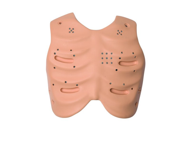 Chest Plate Adult Female; Plain