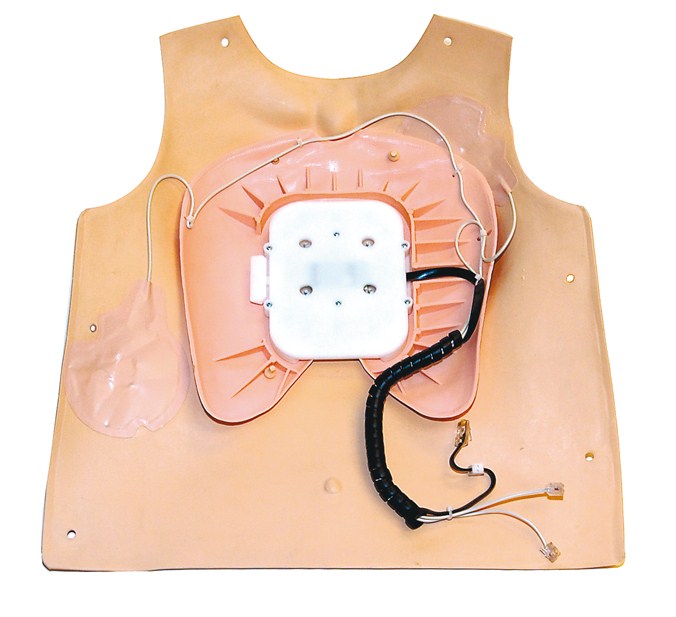 Chest skin AED RA SR