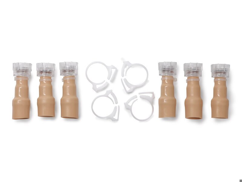 Valve/Clamp Set, Pediatric, Anal (3), Urinary (3)