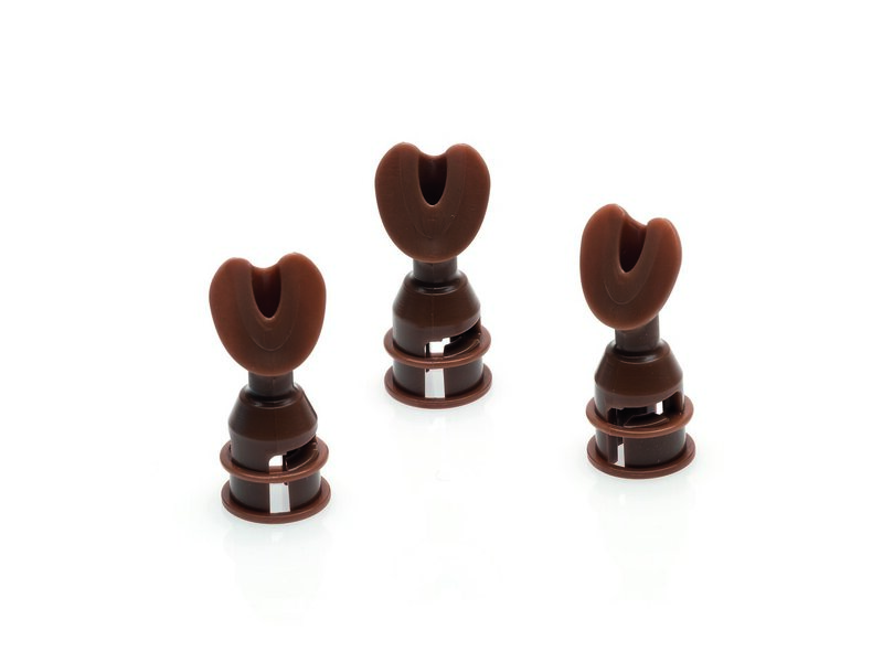 Capuchon Préport - pack de 3, version noire