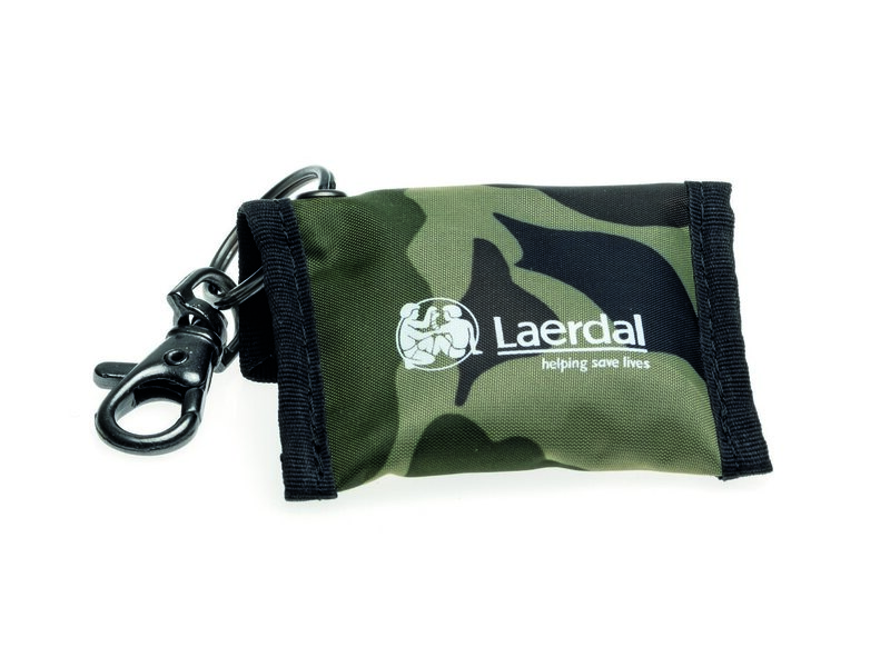 Laerdal Face Shield met camouflage Key Ring, 25 stuks