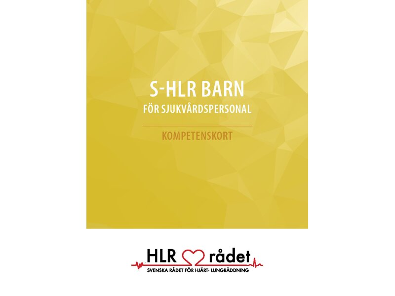 CPR Children in hospital - Competence card