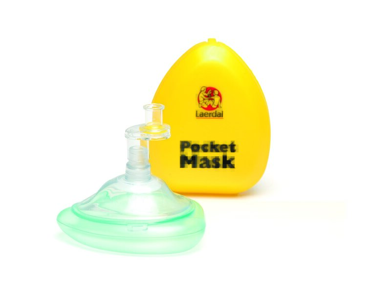 Pocket Mask w/o wipe & gloves HC(IE)
