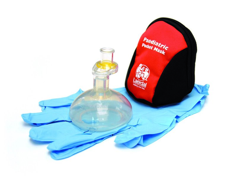 Laerdal Paediatric PM, w/Gloves in Red/Black SP