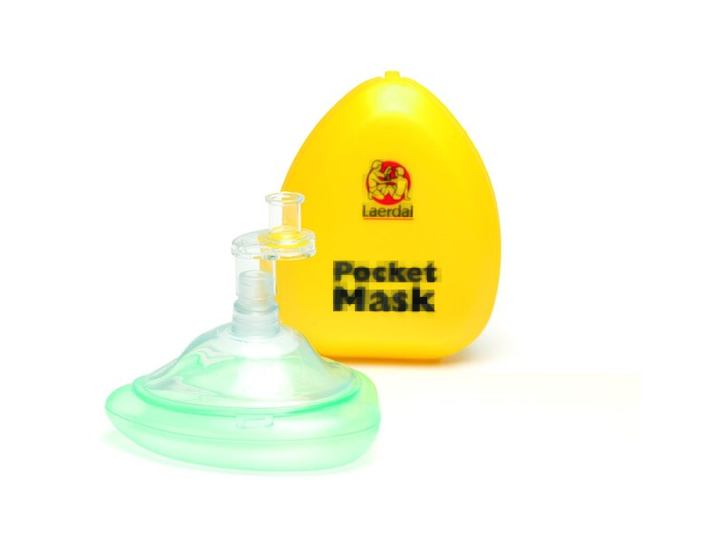 Pocket Mask, HC Yellow (EN) ,10 pkg
