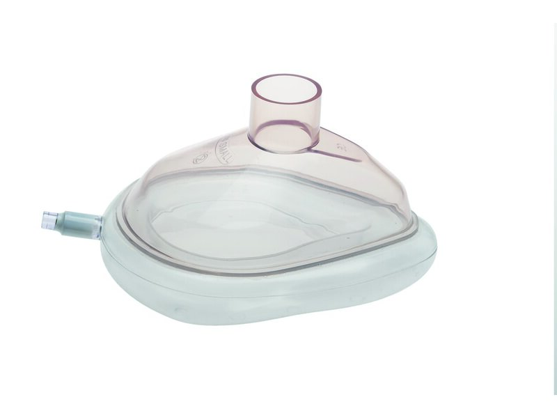 Laerdal Disp. Mask #4 w/inflation port, pkg 20