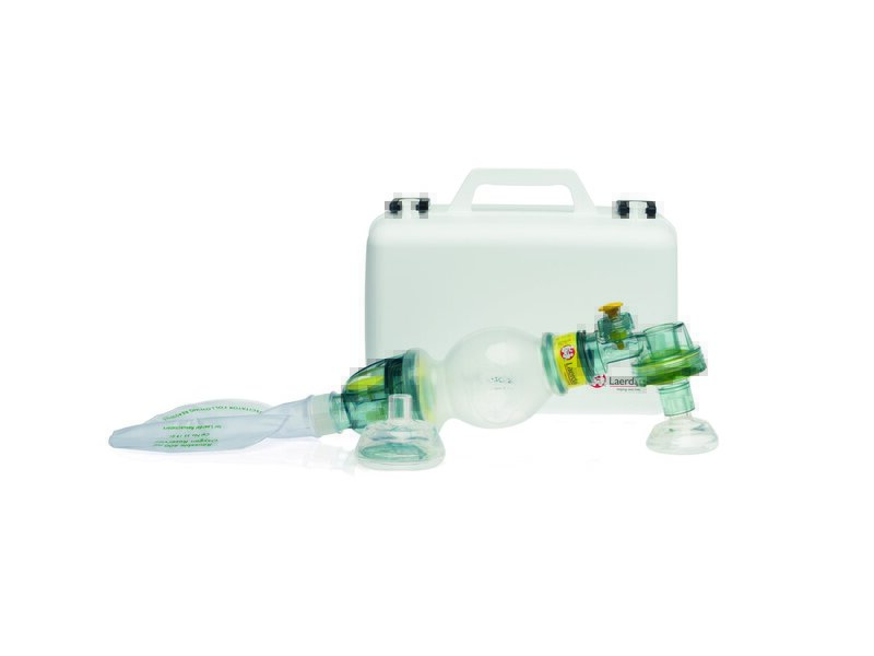 Laerdal Silicone Resuscitator, Preterm Complete in Compact Case