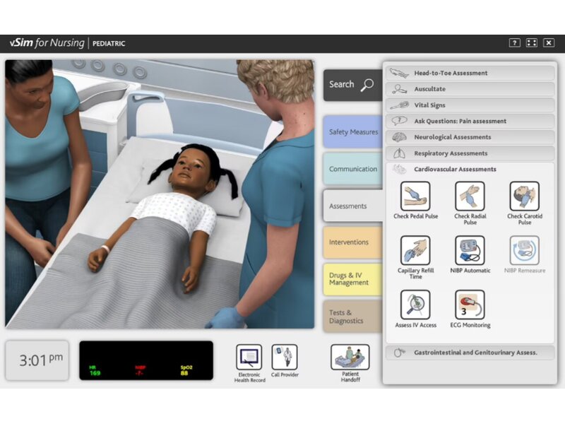 vSim Nursing Pediatric 12m Standalone eCommerce