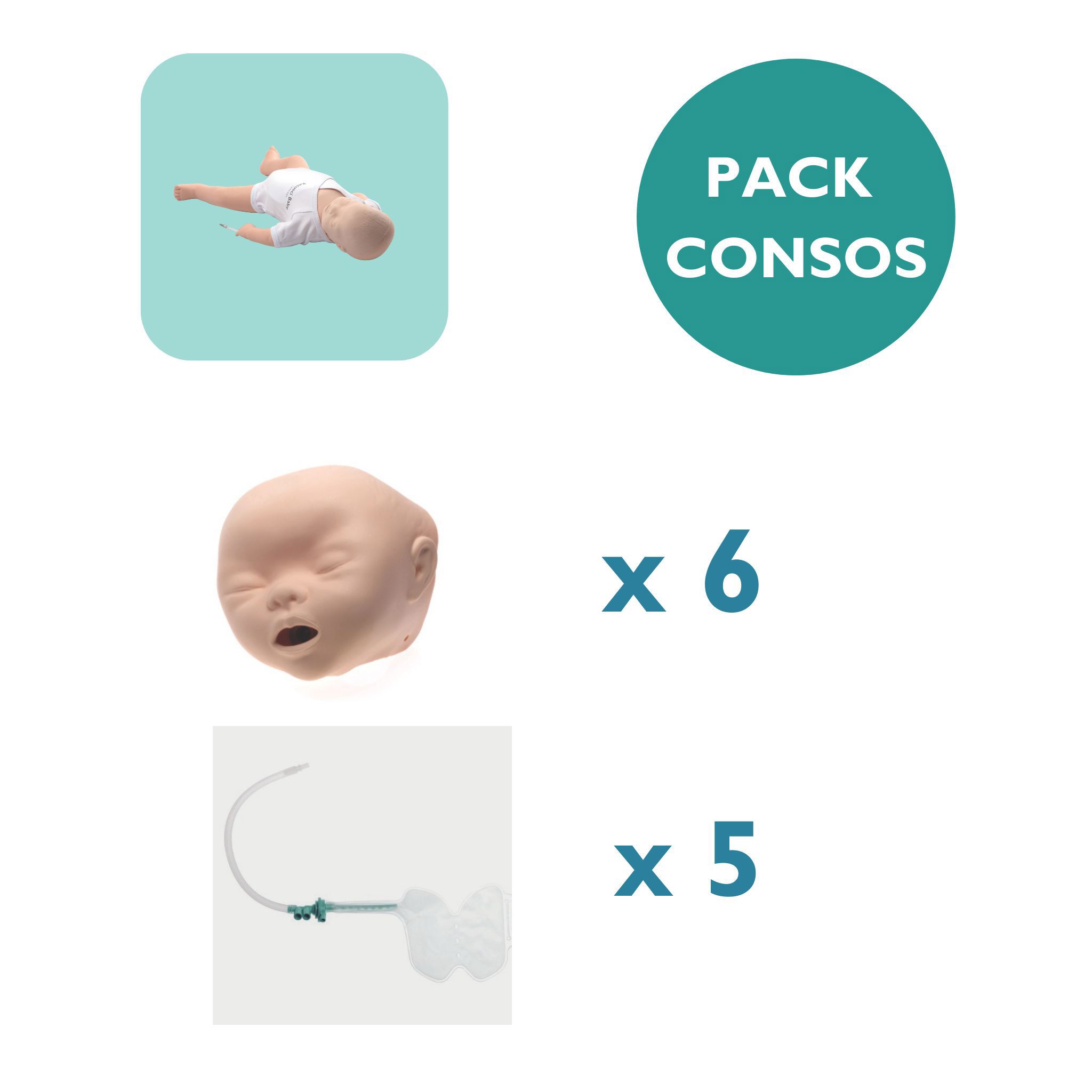 Consommables pour Resusci Baby QCPR