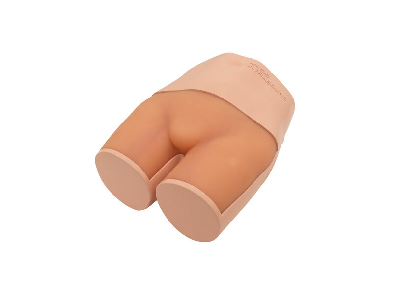 Femoral Artery And Vein Puncture Ultrasound Model (Skin colored,  Auto pump)