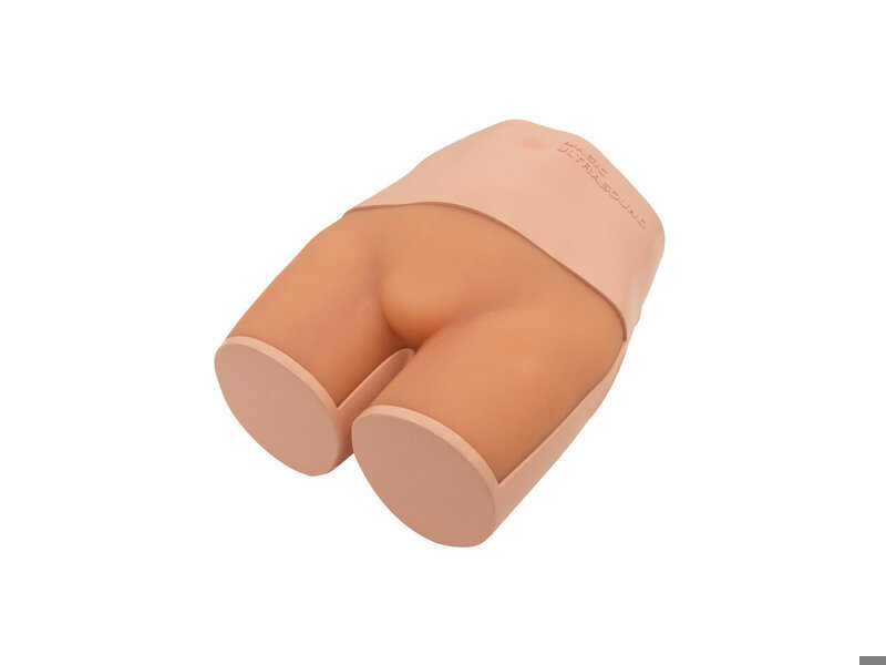 Femoral Nerve Block and Femoral Artery And Vein Puncture Ultrasound Model (Skin colored, Auto pump)