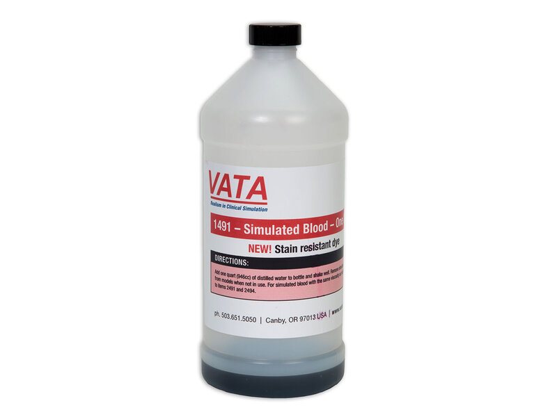 BLOOD; SIMULATED, 1 QT