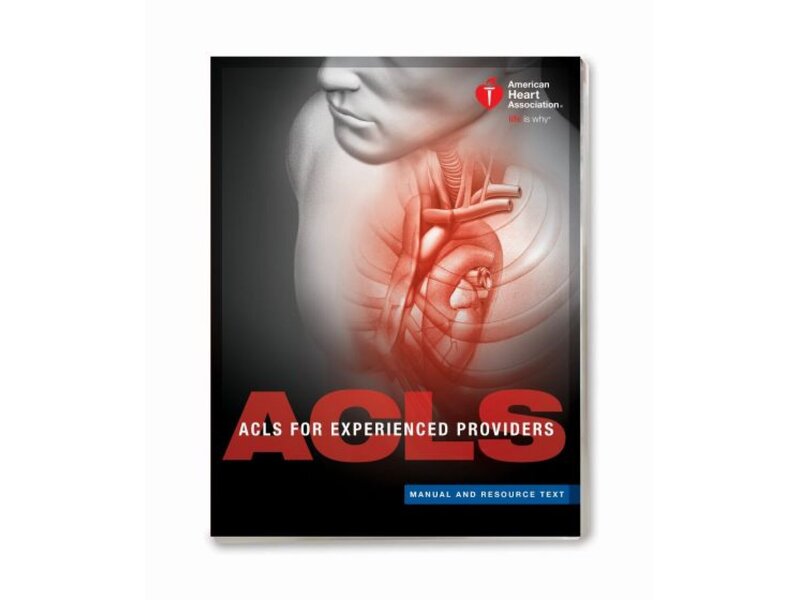 ACLS EP MANUAL &amp; RESOURCE TEXT INGLESE
