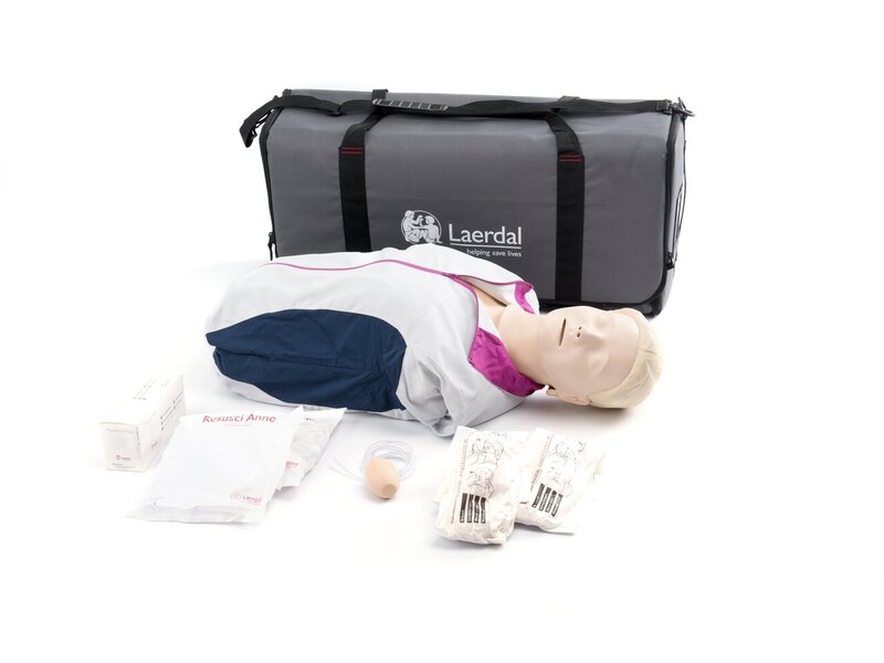 Resusci Anne First Aid Torso in Carry Bag