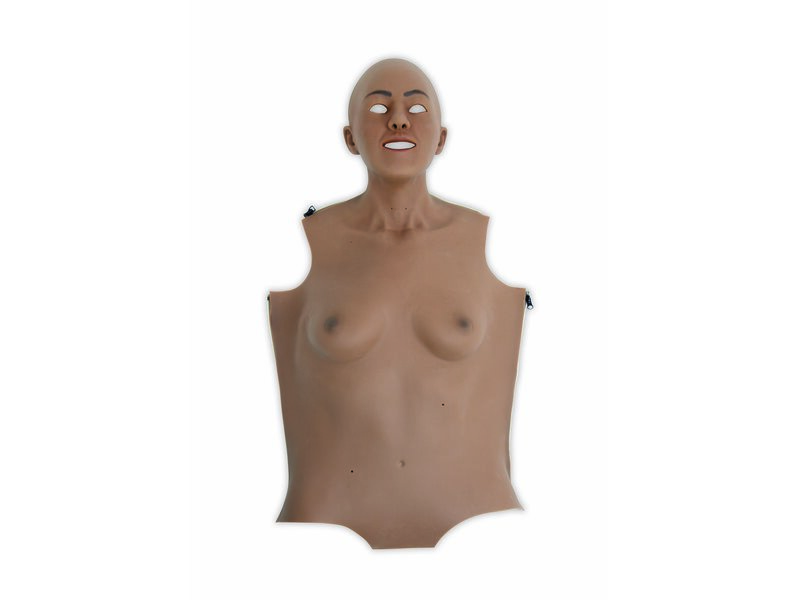 Front Body Skin (Dark) Nursing Anne Simulator