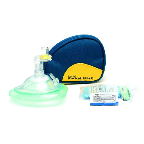 Pocket Mask w/O2,SP (Blue, E)