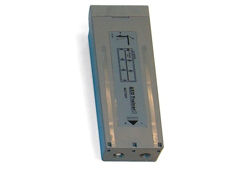 Contenedor baterias DEA trainer (sin baterias)