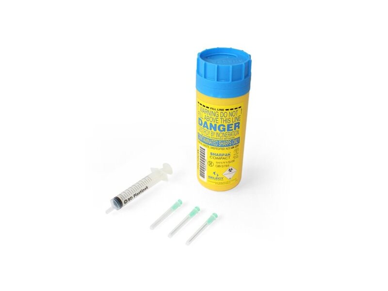 Needle Set 3 Green 21(Gauge) + 1 Syringe